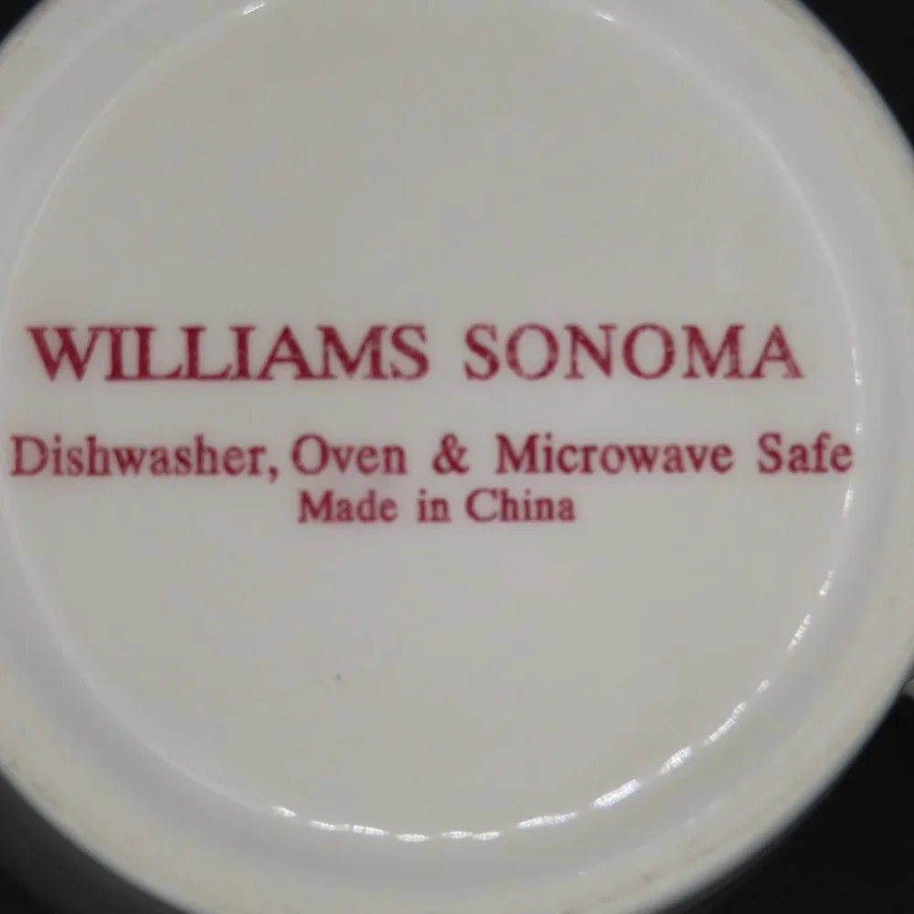 Set of 2, Williams Sonoma Coffee Mug Swedish Glögg
